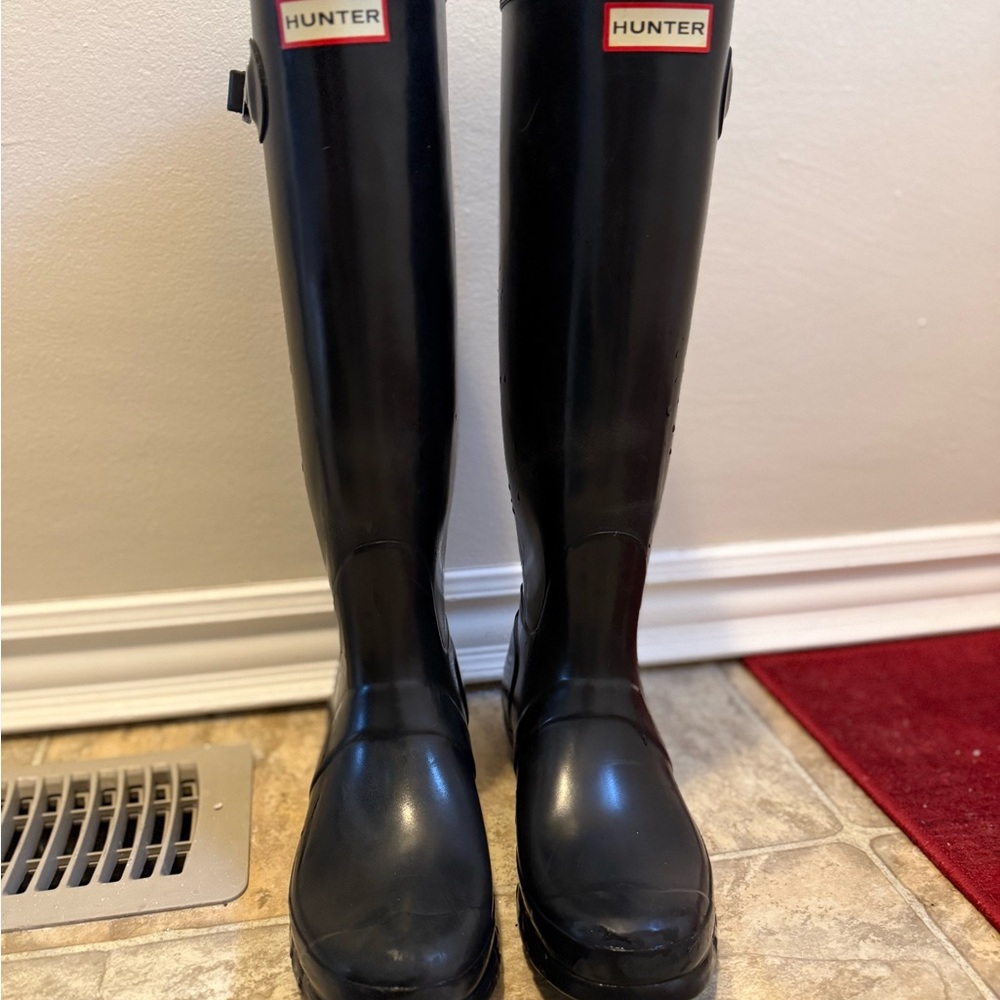 Hunter Classic Black Tall Boots